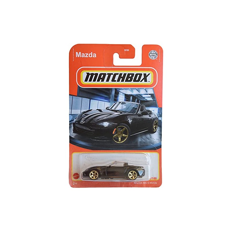 Matchbox Mazda MX 5 Miata, [Black] 58/100