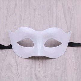 QFYFGYT Half Face Masquerade Mask Costume Accessories - Themed Mask Party (black+white)