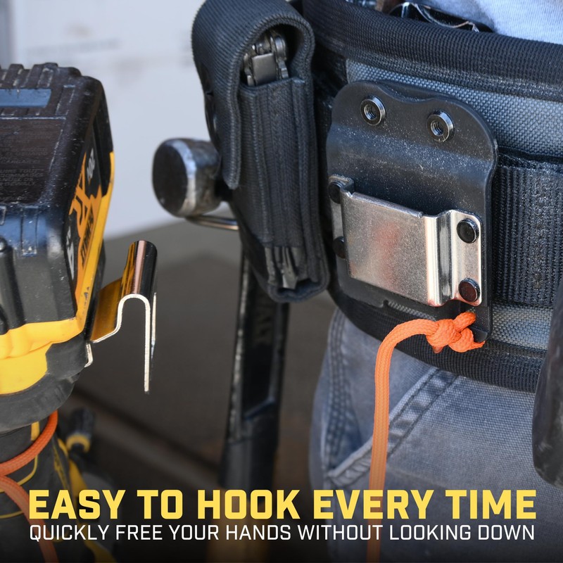 Holstery DriverMaster V2 | Clip-On Tool Belt Drill Holder -