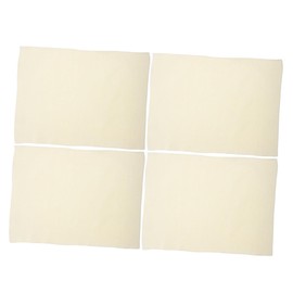 LABRIMP 4pcs Cotton Proofing Cloth for Bread Baking Reusable Non Stick Towels for Baguettes Homemade Loaves Breathable Baking Mats for Consistent Dough Proofing