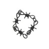 Zac's Alter Ego Barbwire Chain Bracelet - Black or SIlver