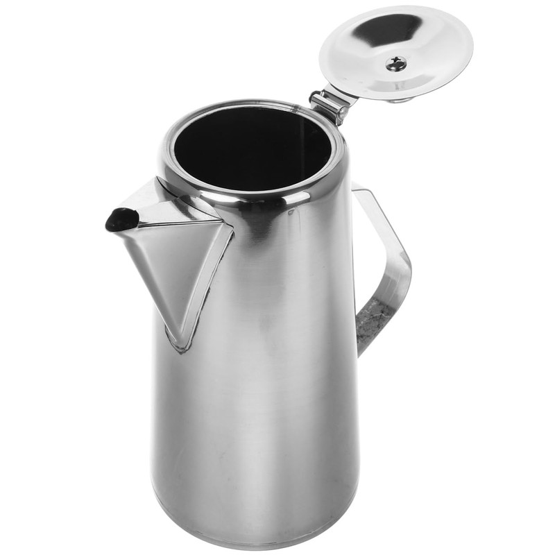 Luxshiny Stainless Steel Pitcher with Lid: 2L Large Capacity Pitcher