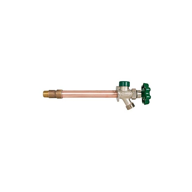 Prier P-164D12 Quarter-Turn Frost Free Anti-Siphon Outdoor Hydrant, 12-Inch