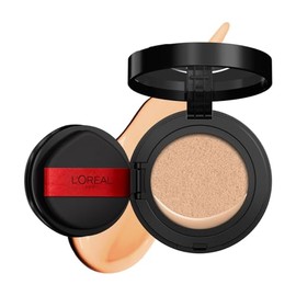 LOral Paris Infallible 24H Fresh Wear Base de Maquillaje en Cushion, Alta Cobertura con Acabado Mate, 24H Larga Duracin y Control de Brillo, Tono 130 