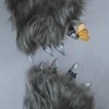 MN Creatures Nail 05 YETI Metallic Silver Integrates with Silver