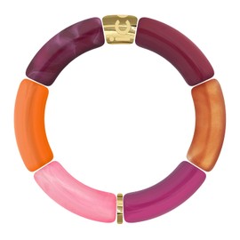 ICE -WATCH N/A Women's Jewellery - Bella Fuchsia Orange Bracelet - Fashion Bracelet Fuchsia and Orange for Women (024181), Multicoloured, One Size, Acrylic, Acrylic, Unit size, Acrylic, Acrylic