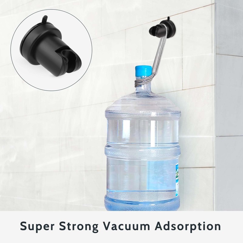 Shower Head Holder Removable Wall Mount Holder with Vacuum Suction