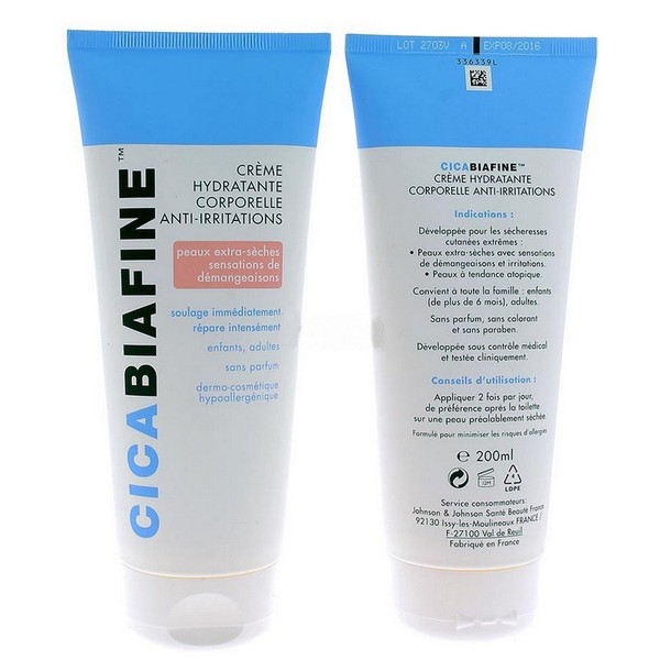 CicaBiafine Anti Irritations Moisturising Cream 200ml by HealthMarket