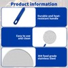 Splatter Screen for Frying Pan - 8.3’’ Stainless Steel Grease