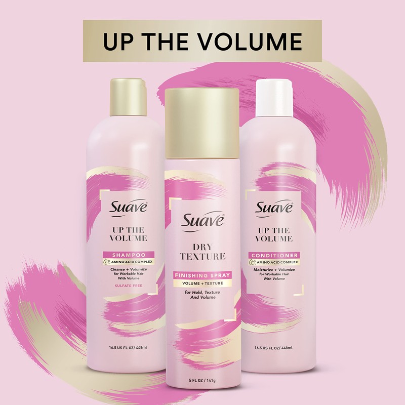 Suave Pink Up The Volume Dry Texturizing Spray Hair Texturizer