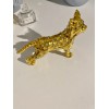 Taylor Avedon Gold Leopard Jewelry / Trinket Box