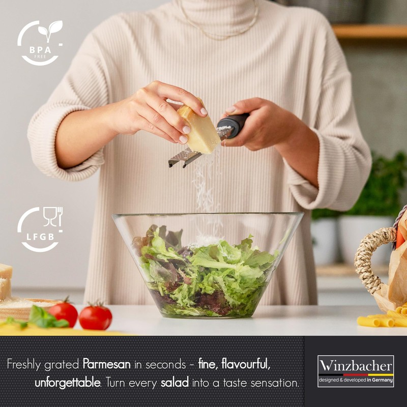 Winzbacher Premium Zester - Parmesan, Lemon, Nutmeg & Ginger Grater