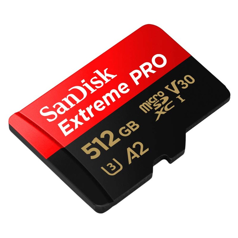 Micro SD 512GB SanDisk Extreme PRO microSDXC A2 SDSQXCZ-512G