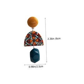 FOMIYES Vintage Baroque Earrings Irregular Design Jewelry for Women for Parties and Special Occasions Lightweight and Comfortable