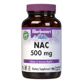Cápsulas De Vitamina Nac 500 Mg Bluebonnet, 90 Unidades