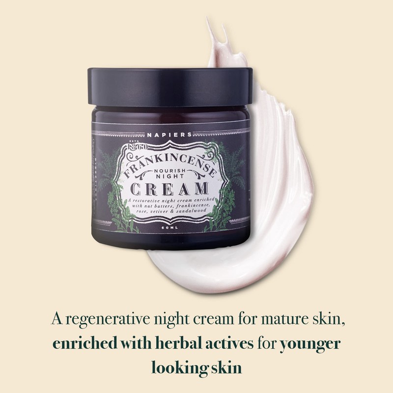 Napiers Frankincense Nourish Night Cream for Mature Skin - 60ML