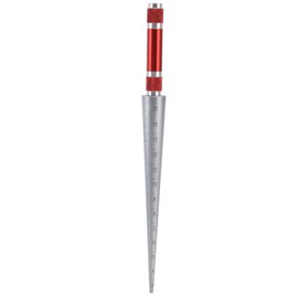 Tapered Sensitivity Gauge, Aperture Gauge, 3-15mm Stainless Steel Conical Inner Diameter Inspection Measuring Tool for Measuring Inside Diameter,