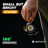 HOKOILN Clip On Hat Light 2-Pack, Rechargeable LED Cap Light