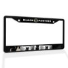 Fastasticdeals Metal Insert License Plate Frame Black Panther Weatherproof Car