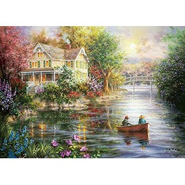 500 Piece Jigsaw Puzzle Boating Afternoon (38 x 53 cm)