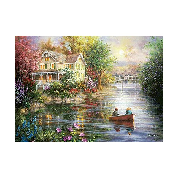 500 Piece Jigsaw Puzzle Boating Afternoon (38 x 53 cm)
