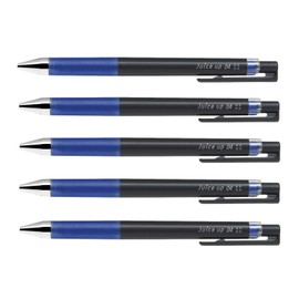 Pilot juice up 04 Retractable Gel Ink Pen, Ultra Fine Point 0.4mm, Blue Ink, Value Set of 5 (Blue)
