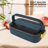 304 Stainless Steel Bento Box Adult Lunch Box Single Layer