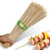 100pcs 18" long Bamboo Skewers Sticks for Grilling BBQ Kabob