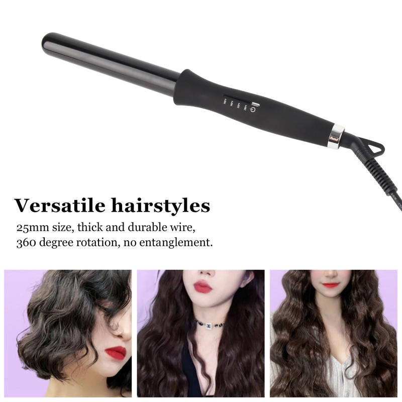 Hair Curling Iron Set 4 Temperature Adjustable Ceramic Curling Wand