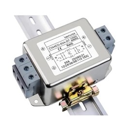 CW4ED-50A-DT Filtro emi de riel DC12V24V48100V30A40A50A Tarjeta de Terminal de purificación de Fuente de alimentación de sección Simple y Doble Riel t
