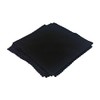 WS UK Microfibre Cleaning Cloth 10x10cm [Black, Pack of 5]