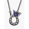 Anna Sui Horseshoe Necklace, Metal, No Gemstone