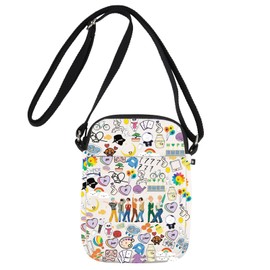 MYSOMY K-Pop Group Army Crossbody Bag K Pop Army Gifts K-Pop Music Shoulder Bag K Pop Group Merchandise, 0912hope Uk