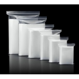 Directline Supplies - 500 Clear Plastic Grip Seal Bags GL2-2.25"x3" - Resealable Ziplock Storage Bags for Food, Jewelry, DIY and Stationery Items