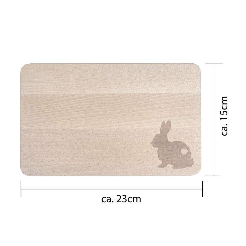 KATINGA Easter Breakfast Board Approx. 23 x 15 x 1