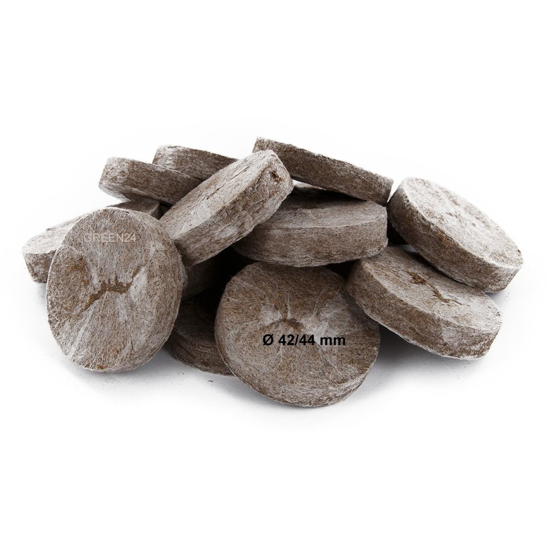 Green24 Pack of 100 Jiffy original source tablets peat spring