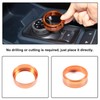 Aunginsy Car Gear Shift Switch Button Ring Trim Cover Compatible