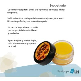 Queen Coffe Crema Para Cara Cera Abeja Reina 15 Gr Natural