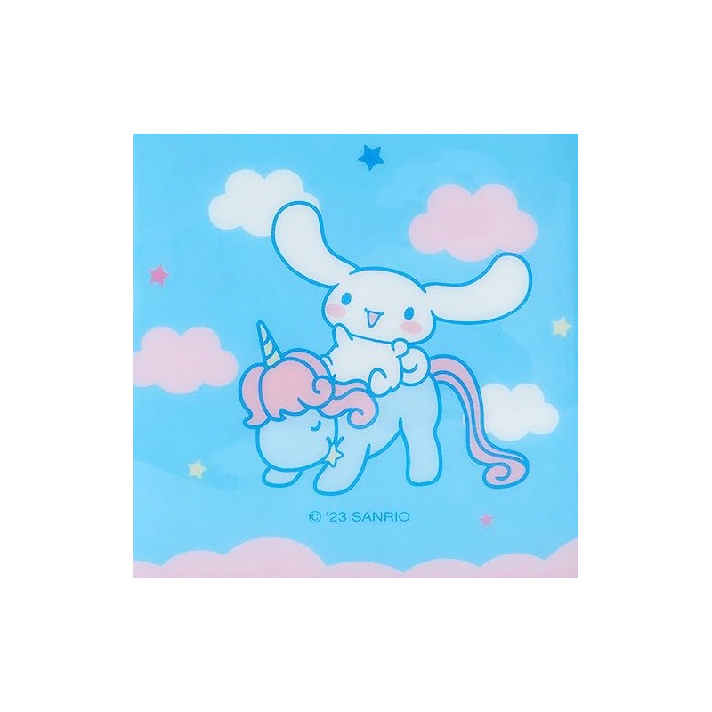 Sanrio Cartera de vinilo, Blue, 9cm x 9cm x 1.5cm,