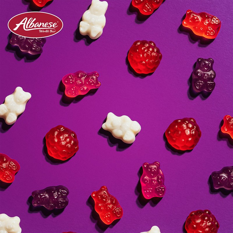 Albanese Candy, Grape Gummi Bears, 5-pound Bag