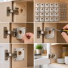 Stainless Steel Cabinet Hinge Repair Plates – 20 Sets with