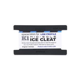 K1 Series V7770270-O/S Mid-Sole Ice Cleat Spacer, Low Profile, Unisex, Black, One Size