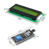 WayinTop 1602 LCD Display Module 16x2 Characters Green Backlit +