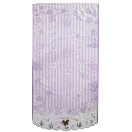 Marushin 4335004300 Bath Towel, Bear's School, 23.6 x 47.2 inches (60 x 120 cm), Bloom Garden, 100% Cotton