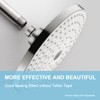 OFFO Shower Arm with Flange, 16 in Brushed Nickel Ceiling