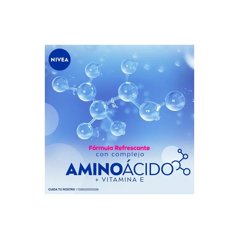 Agua Micelar Nivea Piel Normal Complejo Aminoácido 400 Ml