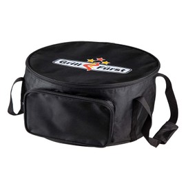 Grillfürst Dutch Oven Storage Bag for DO 20, Diameter 48 cm - Carry Bag for Fire Oven, Transport Bag for Cast Iron Pot, Black