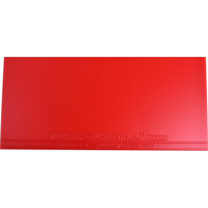 Butterfly Tackiness Chop II Rubber Sheet (1.9, Red)
