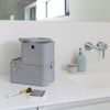 CURVER CV-017 Beton Storage Box, Long Angle, S | Concrete,