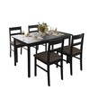 Orweiin Solid Wood Kitchen Chairs, Upholstered Chairs for Dining Room,
